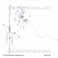 ENGINE, THROTTLE CONTROL ASM.