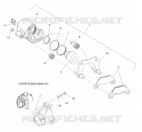 BRAKES, MID CALIPERS