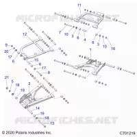 REAR SUSPENSION CONTROL ARMS