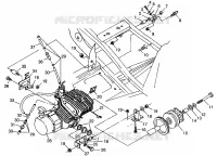 ENGINE MOUNTING XPLORER 300 W98CC28C (4945264526A011)