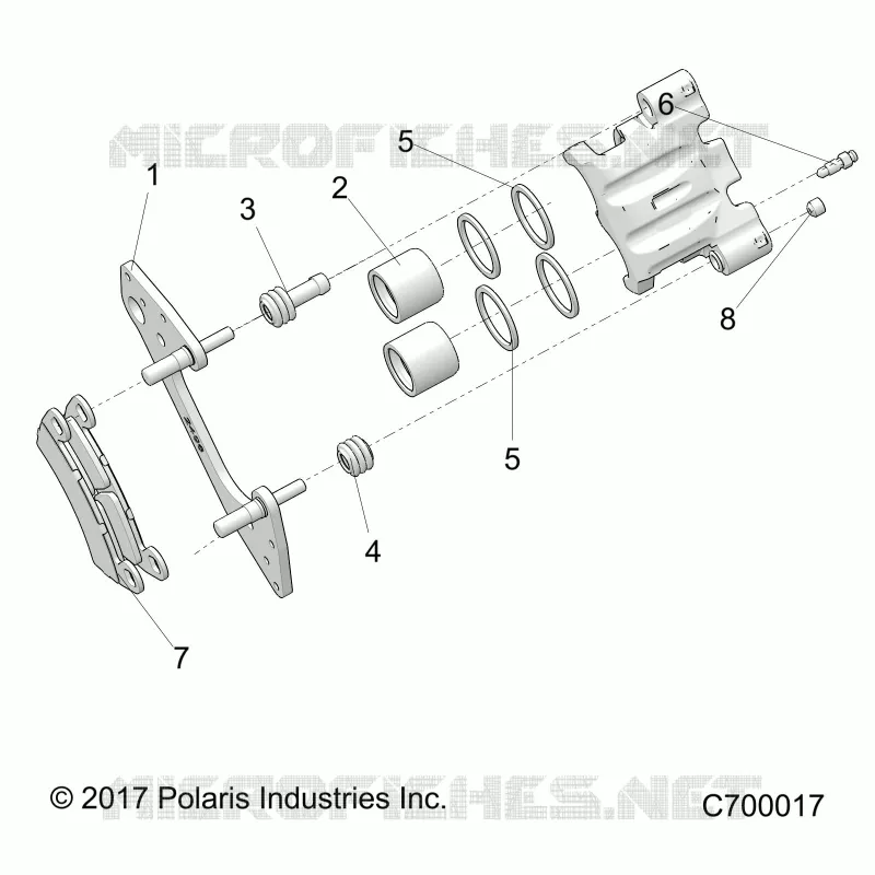 FRONT BRAKE CALIPER