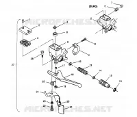 MASTER CYLINDER SPORT 0960443, SPORT TOURING 0960243  AND EUROPEAN SPORT TO (4932223222B003)