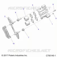 BRAKES, REAR CALIPER
