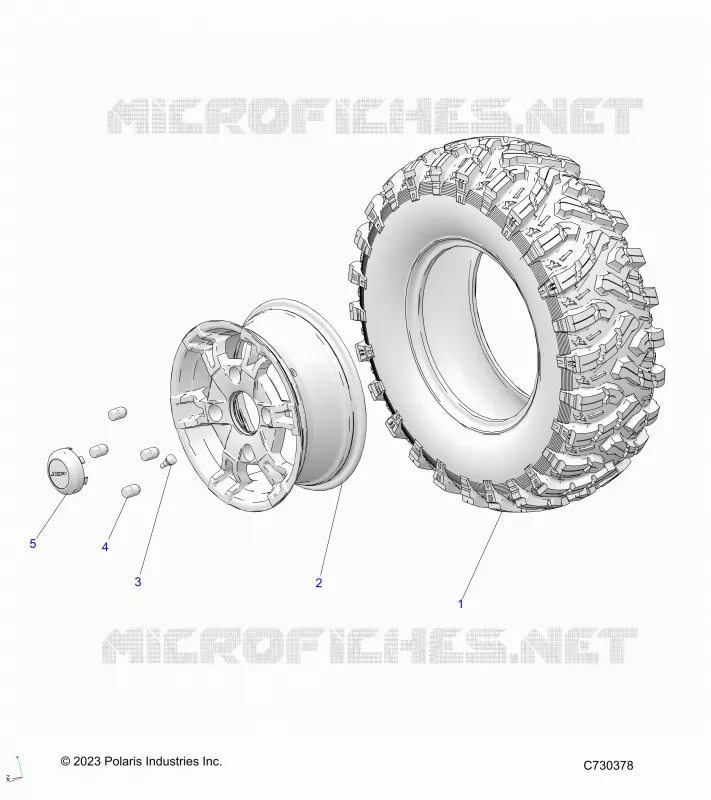 WHEELS, FRONT
