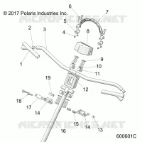 STEERING, HANDLEBAR MOUNTING