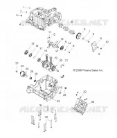 CRANKCASE AND CRANKSHAFT
