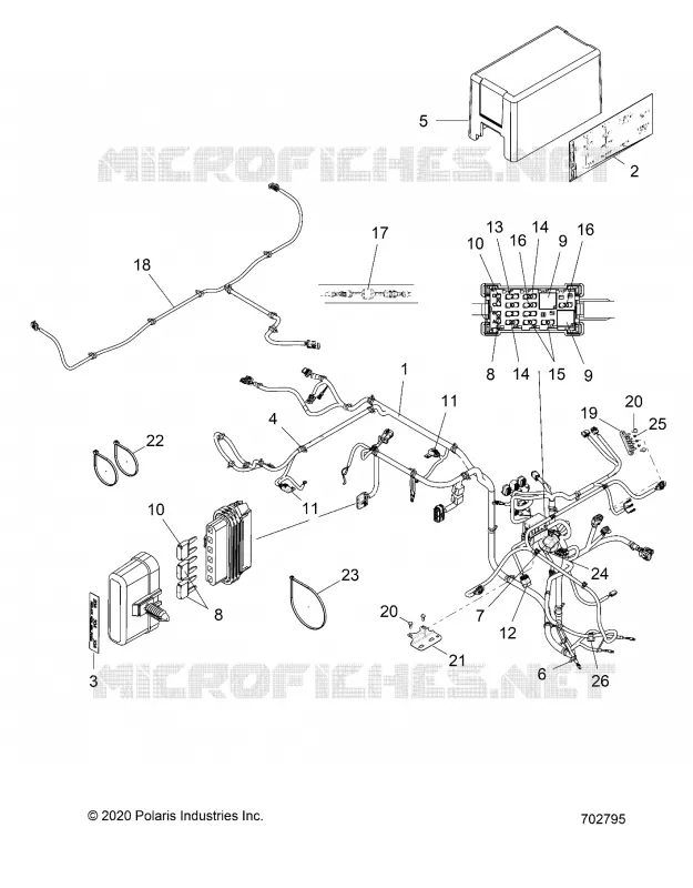 ELECTRICAL, WIRE HARNESSES