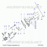 DRIVE TRAIN, MAIN GEARCASE
