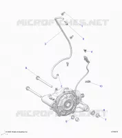 DRIVE TRAIN, FRONT GEARCASE MOUNTING