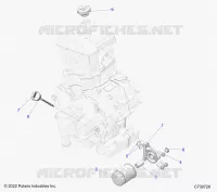 OIL FILTER AND DIPSTICK