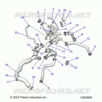 ENGINE, COOLING SYSTEM