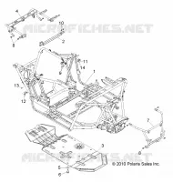 CHASSIS, MAIN FRAME AND SKID PLATE