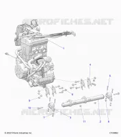 ENGINE, MOUNTING & LONG BLOCK