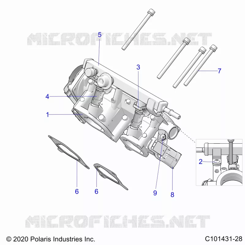 ENGINE, THROTTLE BODY