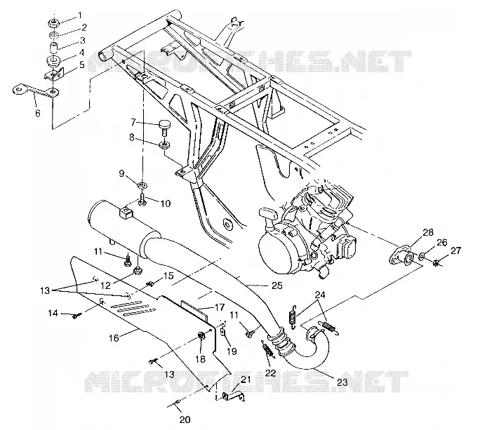 EXHAUST SYSTEM SWEDISH 4X4 400L S948140 (4926912691A012)