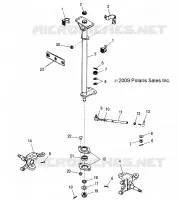 STEERING POST     TIE RODS
