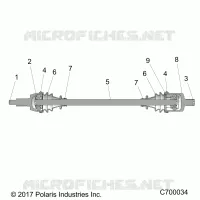 DRIVE TRAIN, FRONT HALF SHAFT