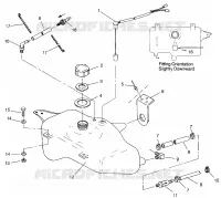 OIL TANK SLX 780 B954287 (4933953395A012)