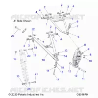 FRONT WISHBONES