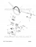 STEERING, HANDLEBAR MOUNTING