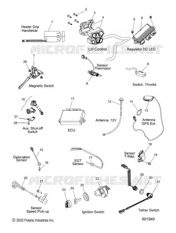 ELECTRICAL, SWITCHES, SENSORS AND COMPONENTS