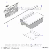 BODY, REAR STORAGE