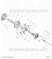 DRIVE TRAIN, PRIMARY CLUTCH