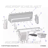 REAR BODYWORK CLOSEOFF, AND FENDERS