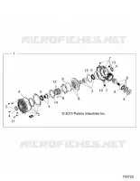 DRIVE TRAIN, FRONT GEARCASE