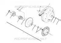 DRIVEN CLUTCH ASSEMBLY 250 6X6 / W928727 (4922842284032A)