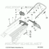 REAR BUMPER, SNOWFLAP AND TAILIGHT COVER