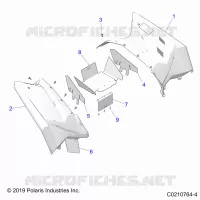REAR BODYWORK CAB AND HEAT SHIELDS