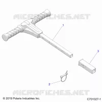 BODY, PASSENGER GRAB BAR
