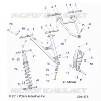 FRONT WISHBONES