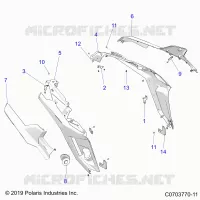 REAR BODYWORK FENDERS