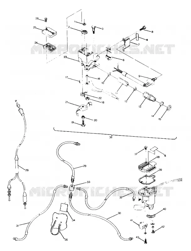CONTROL ASSEMBLY TRAIL BOSS (4919771977013A)