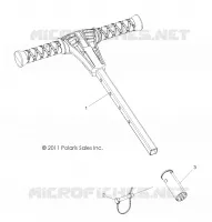 BODY, PASSENGER GRAB BAR