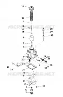 CARBURETOR    350 2X4
