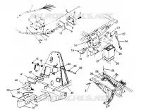 ELECTRICAL/TAILLIGHT ASSEMBLY 2X4 400L W947540 (4926752675C005)
