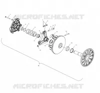 DRIVE CLUTCH (MANUAL START MODELS)