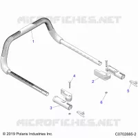 BODY, PASSENGER GRAB BAR