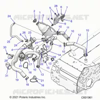 ENGINE, COOLING SYSTEM
