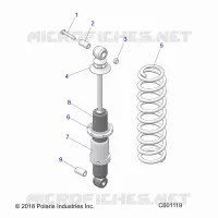 REAR TRACK SHOCK (7043994)
