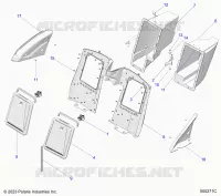 REAR BODYWORK STORAGE COMPARTMENTS