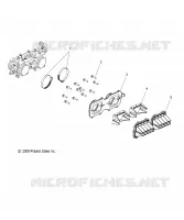ENGINE, REED VALVE AND THROTTLE  BODY ADAPTOR