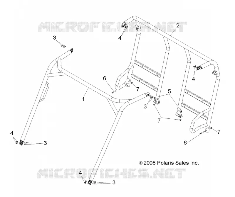 CHASSIS, CAB FRAME