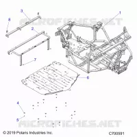 CHASSIS, MAIN FRAME
