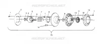 DRIVEN CLUTCH ASSEMBLY 440 0952760, 440 SKS 0952560,  AND EUROPEAN 440 SKS (4929032903C002)