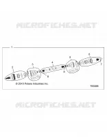 DRIVE TRAIN, REAR HALF SHAFT