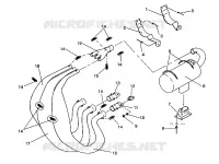 EXHAUST SYSTEM STORM/0930782 AND STORM SKS/0930582 (4923032303026A)